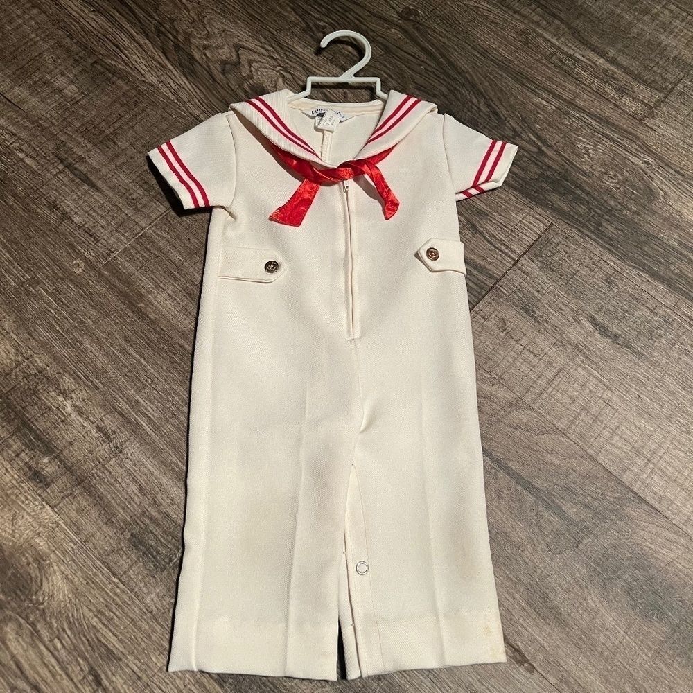 Little Goodies Vintage Sailor’s one piece 6-9 M